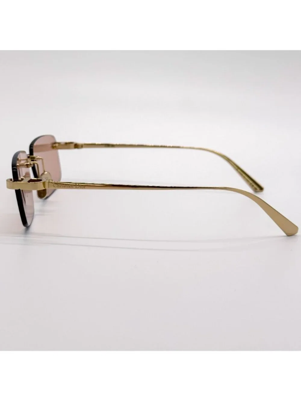 NEW DIOR SUNGLASSES CDIOR S4U B0L0 GOLD WOMEN EYEWEAR DIOR - Picture 8 of 12